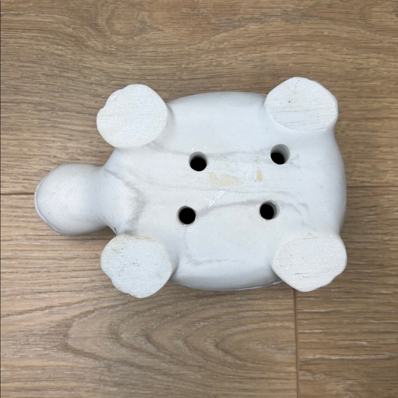 Bath And Body Works Marble-Effect Turtle Soap Dish - White Gray - Picture 8 of 8